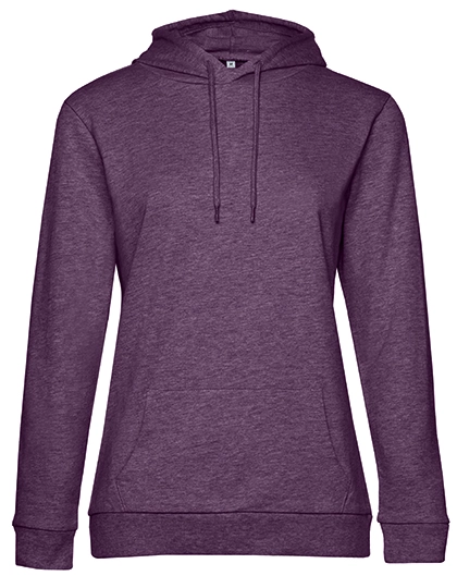 Women´s #Hoodie Sweat zum Besticken und Bedrucken in der Farbe Heather Purple mit Ihren Logo, Schriftzug oder Motiv.