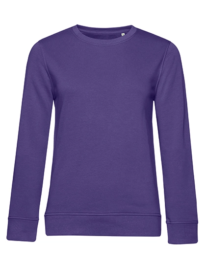 Inspire Crew Neck Sweat /Women_° zum Besticken und Bedrucken in der Farbe Radiant Purple mit Ihren Logo, Schriftzug oder Motiv.