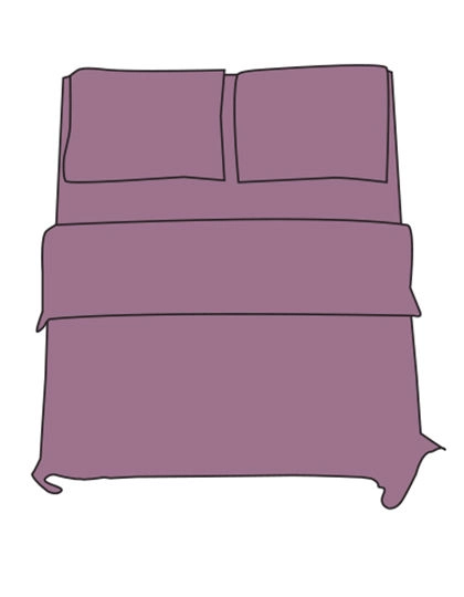Pillow Case - 80 x 80 cm zum Besticken und Bedrucken in der Farbe Light Violet mit Ihren Logo, Schriftzug oder Motiv.