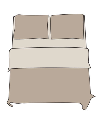 Pillow Case - 80 x 80 cm zum Besticken und Bedrucken in der Farbe Pristine-Chateau Grey mit Ihren Logo, Schriftzug oder Motiv.