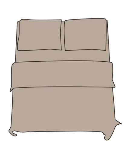 Pillow Case - 50 x 70 cm zum Besticken und Bedrucken in der Farbe Chateau Grey mit Ihren Logo, Schriftzug oder Motiv.