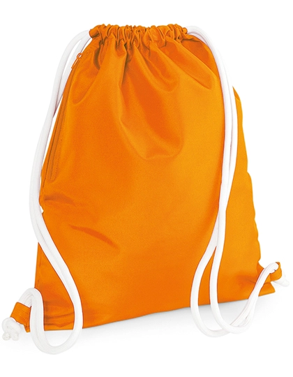 Icon Gymsac zum Besticken und Bedrucken in der Farbe Orange mit Ihren Logo, Schriftzug oder Motiv.