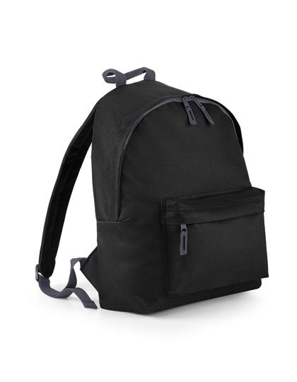 Original Fashion Backpack zum Besticken und Bedrucken in der Farbe Black mit Ihren Logo, Schriftzug oder Motiv.