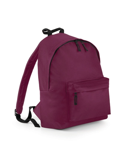 Original Fashion Backpack zum Besticken und Bedrucken in der Farbe Burgundy mit Ihren Logo, Schriftzug oder Motiv.