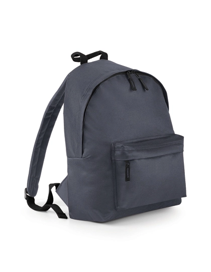 Original Fashion Backpack zum Besticken und Bedrucken in der Farbe Graphite Grey mit Ihren Logo, Schriftzug oder Motiv.