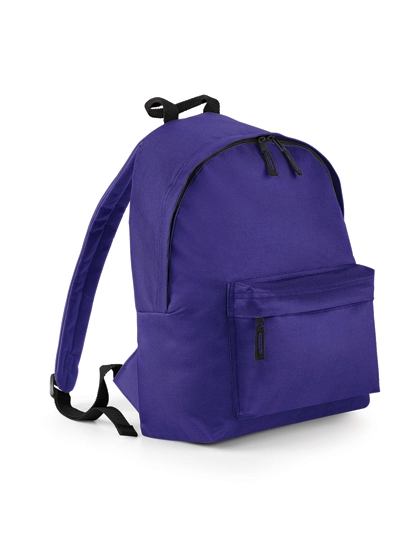 Original Fashion Backpack zum Besticken und Bedrucken in der Farbe Purple mit Ihren Logo, Schriftzug oder Motiv.