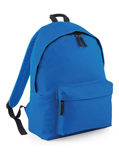 Original Fashion Backpack zum Besticken und Bedrucken in der Farbe Sapphire Blue mit Ihren Logo, Schriftzug oder Motiv.