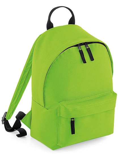 Mini Fashion Backpack zum Besticken und Bedrucken in der Farbe Lime Green mit Ihren Logo, Schriftzug oder Motiv.