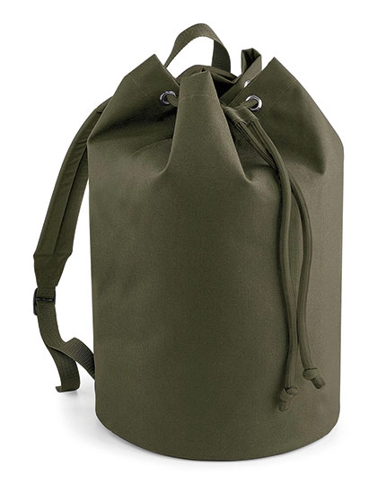 Original Drawstring Backpack zum Besticken und Bedrucken in der Farbe Military Green mit Ihren Logo, Schriftzug oder Motiv.