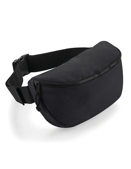 Oversized Belt Bag zum Besticken und Bedrucken in der Farbe Black mit Ihren Logo, Schriftzug oder Motiv.