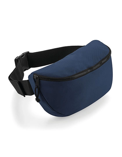 Oversized Belt Bag zum Besticken und Bedrucken in der Farbe French Navy mit Ihren Logo, Schriftzug oder Motiv.