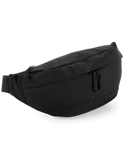 Oversized Cross Body Bag zum Besticken und Bedrucken in der Farbe Black mit Ihren Logo, Schriftzug oder Motiv.