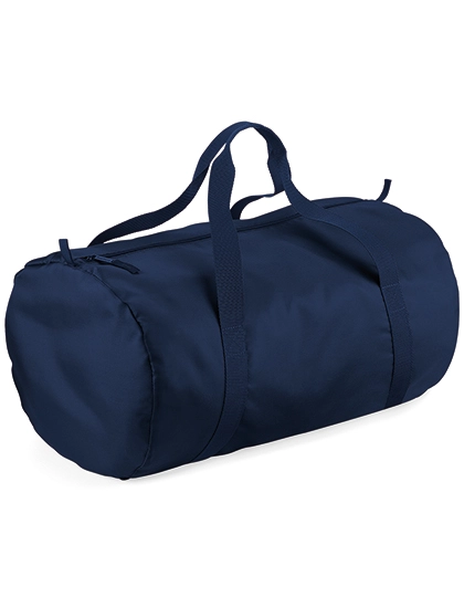 Packaway Barrel Bag zum Besticken und Bedrucken in der Farbe French Navy-French Navy mit Ihren Logo, Schriftzug oder Motiv.
