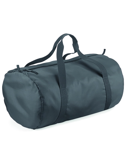 Packaway Barrel Bag zum Besticken und Bedrucken in der Farbe Graphite Grey-Graphite Grey mit Ihren Logo, Schriftzug oder Motiv.