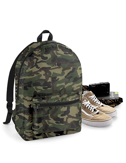 Packaway Backpack zum Besticken und Bedrucken mit Ihren Logo, Schriftzug oder Motiv.