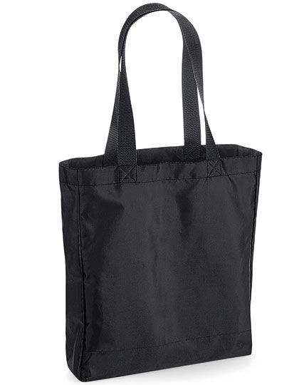 Packaway Bag zum Besticken und Bedrucken in der Farbe Black-Black mit Ihren Logo, Schriftzug oder Motiv.