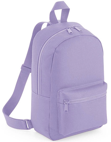 Mini Essential Fashion Backpack zum Besticken und Bedrucken in der Farbe Lavender mit Ihren Logo, Schriftzug oder Motiv.