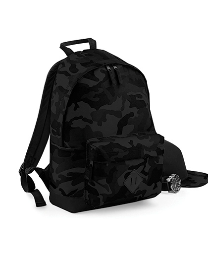 Camo Backpack zum Besticken und Bedrucken mit Ihren Logo, Schriftzug oder Motiv.
