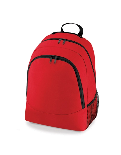 Universal Backpack zum Besticken und Bedrucken in der Farbe Classic Red mit Ihren Logo, Schriftzug oder Motiv.