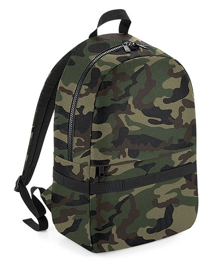 Modulr™ 20 Litre Backpack zum Besticken und Bedrucken in der Farbe Jungle Camo mit Ihren Logo, Schriftzug oder Motiv.