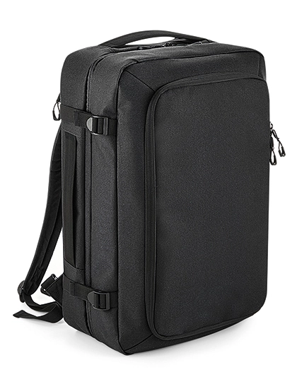 Escape Carry-On Backpack zum Besticken und Bedrucken in der Farbe Black mit Ihren Logo, Schriftzug oder Motiv.