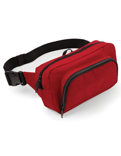 Organiser Waistpack zum Besticken und Bedrucken in der Farbe Classic Red mit Ihren Logo, Schriftzug oder Motiv.