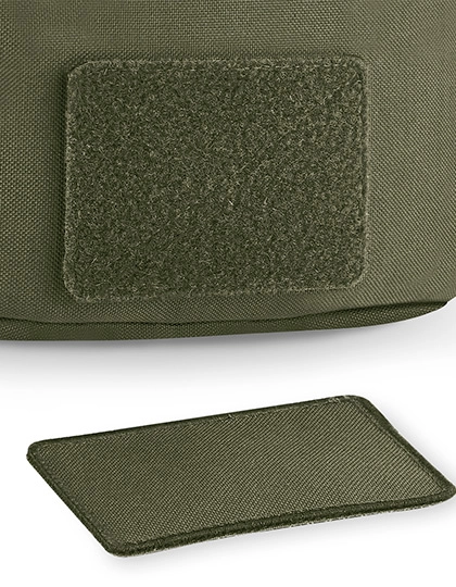 MOLLE Utility Patch zum Besticken und Bedrucken in der Farbe Military Green mit Ihren Logo, Schriftzug oder Motiv.