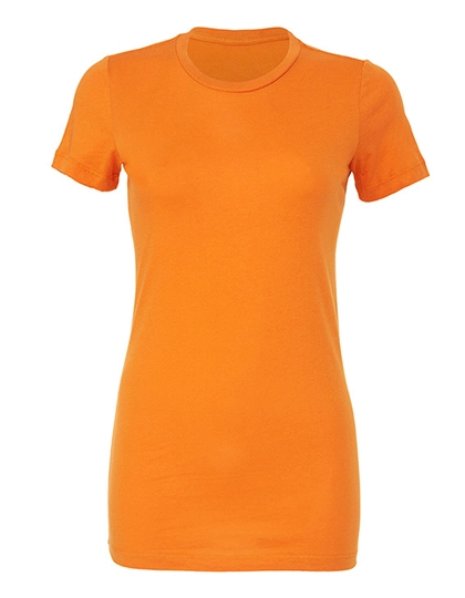 Women´s The Favorite T-Shirt zum Besticken und Bedrucken in der Farbe Orange mit Ihren Logo, Schriftzug oder Motiv.