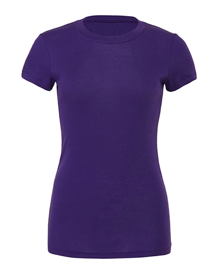 Women´s The Favorite T-Shirt zum Besticken und Bedrucken in der Farbe Team Purple mit Ihren Logo, Schriftzug oder Motiv.