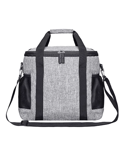 Cooler Bag - Alaska zum Besticken und Bedrucken in der Farbe Grey Melange mit Ihren Logo, Schriftzug oder Motiv.