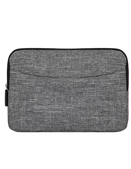 Tablet Bag - Houston zum Besticken und Bedrucken in der Farbe Grey Melange mit Ihren Logo, Schriftzug oder Motiv.