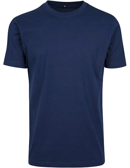 T-Shirt Round Neck zum Besticken und Bedrucken in der Farbe Light Navy mit Ihren Logo, Schriftzug oder Motiv.
