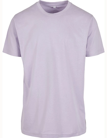 T-Shirt Round Neck zum Besticken und Bedrucken in der Farbe Lilac mit Ihren Logo, Schriftzug oder Motiv.