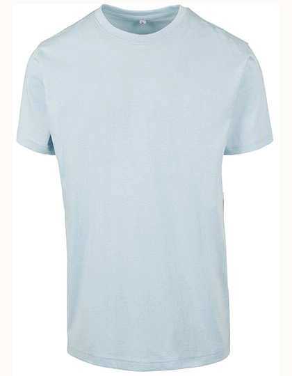 T-Shirt Round Neck zum Besticken und Bedrucken in der Farbe Ocean Blue mit Ihren Logo, Schriftzug oder Motiv.