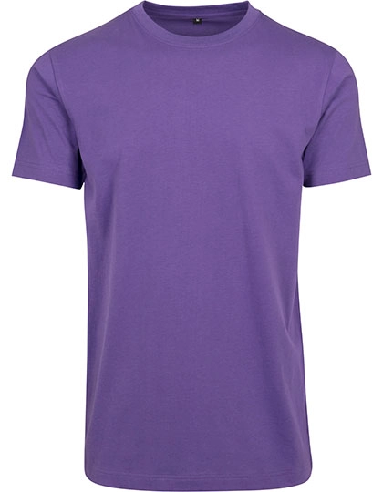 T-Shirt Round Neck zum Besticken und Bedrucken in der Farbe Ultraviolett mit Ihren Logo, Schriftzug oder Motiv.