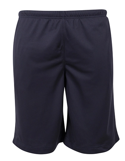 Mesh Shorts zum Besticken und Bedrucken in der Farbe Navy mit Ihren Logo, Schriftzug oder Motiv.