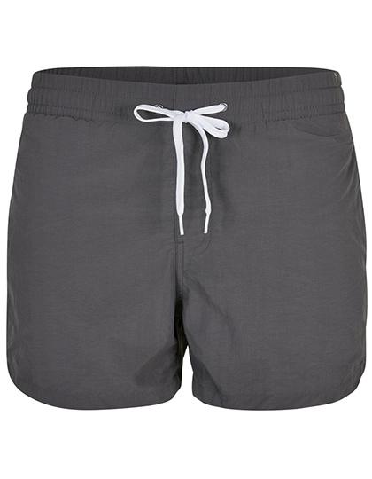 Swim Shorts zum Besticken und Bedrucken in der Farbe Dark Shadow mit Ihren Logo, Schriftzug oder Motiv.