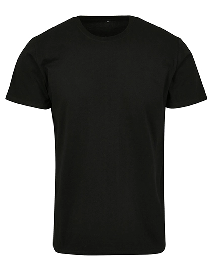 Basic T-Shirt zum Besticken und Bedrucken in der Farbe Black mit Ihren Logo, Schriftzug oder Motiv.