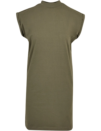 Ladies´ Turtle Extended Shoulder Dress zum Besticken und Bedrucken in der Farbe Olive mit Ihren Logo, Schriftzug oder Motiv.
