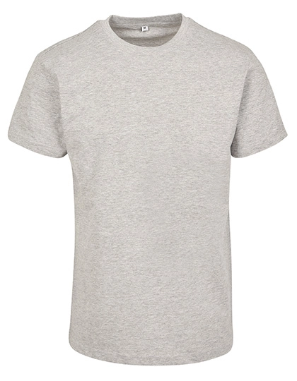 Premium Combed Jersey T-Shirt zum Besticken und Bedrucken in der Farbe Heather Grey mit Ihren Logo, Schriftzug oder Motiv.