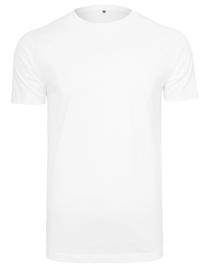 Organic T-Shirt Round Neck zum Besticken und Bedrucken in der Farbe White mit Ihren Logo, Schriftzug oder Motiv.