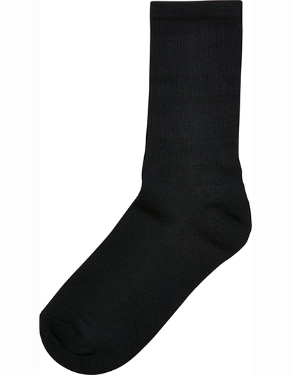 Crew Socks zum Besticken und Bedrucken in der Farbe Black mit Ihren Logo, Schriftzug oder Motiv.