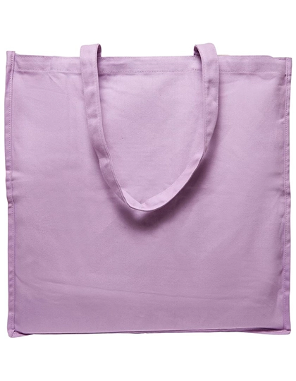 Oversized Canvas Bag zum Besticken und Bedrucken in der Farbe Soft Lilac mit Ihren Logo, Schriftzug oder Motiv.