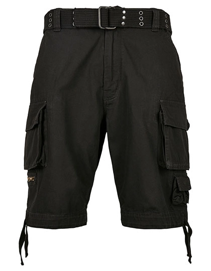 Savage Shorts zum Besticken und Bedrucken in der Farbe Black mit Ihren Logo, Schriftzug oder Motiv.