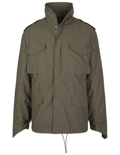 M-65 Standard Jacket zum Besticken und Bedrucken in der Farbe Olive mit Ihren Logo, Schriftzug oder Motiv.