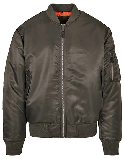 MA1 Jacket zum Besticken und Bedrucken in der Farbe Anthracite mit Ihren Logo, Schriftzug oder Motiv.