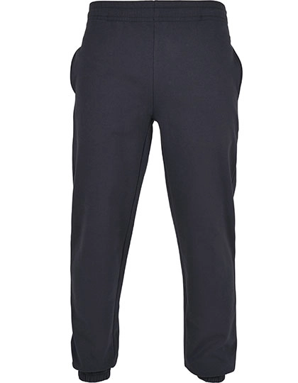 Basic Sweatpants zum Besticken und Bedrucken in der Farbe Navy mit Ihren Logo, Schriftzug oder Motiv.