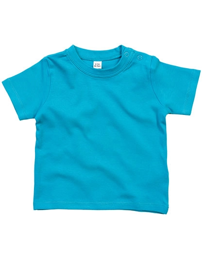 Baby T zum Besticken und Bedrucken in der Farbe Surf Blue mit Ihren Logo, Schriftzug oder Motiv.