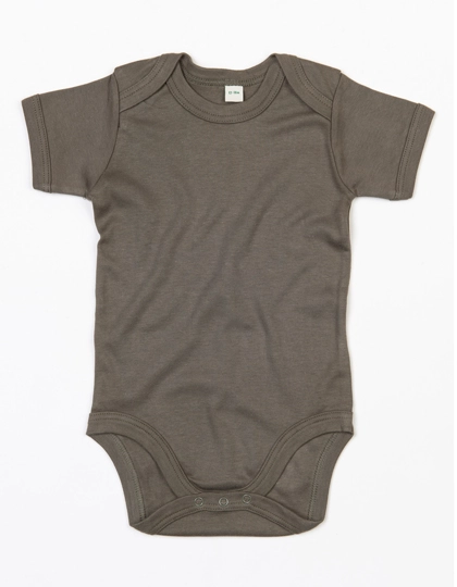 Baby Bodysuit zum Besticken und Bedrucken in der Farbe Camouflage Green mit Ihren Logo, Schriftzug oder Motiv.