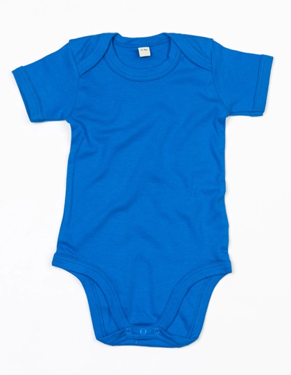 Baby Bodysuit zum Besticken und Bedrucken in der Farbe Cobalt Blue mit Ihren Logo, Schriftzug oder Motiv.